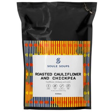 Soule Soups Roasted Cauliflower And Chickpea Soup, 500 Ml